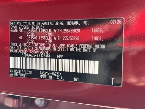 New 2026 Toyota Grand Highlander Platinum image 20