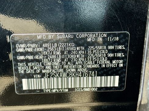 Used 2019 Subaru Forester Touring w/ Popular Package #3 AWD/4WD image 41