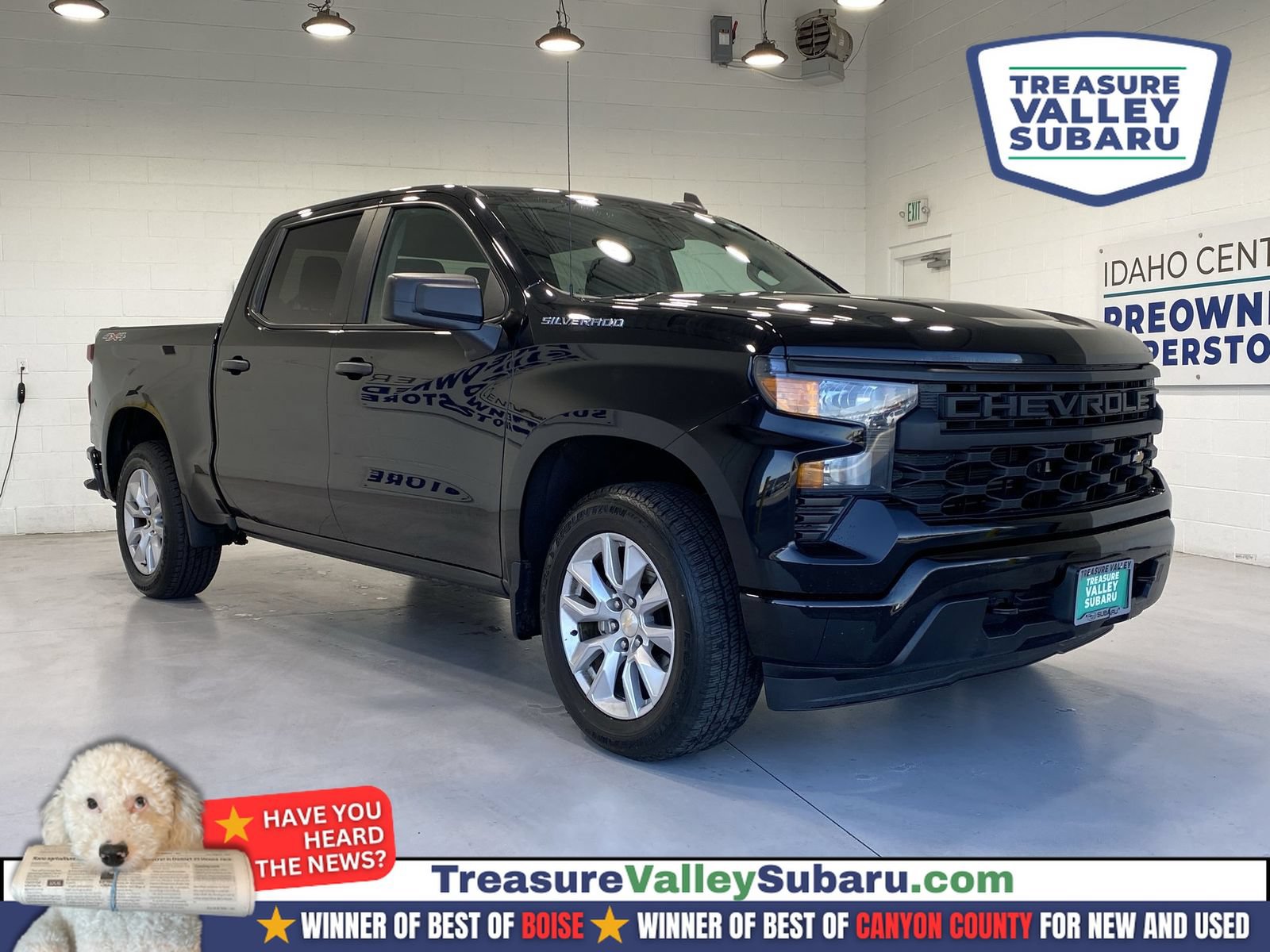 Used 2022 Chevrolet Silverado 1500 Custom AWD/4WD image 1
