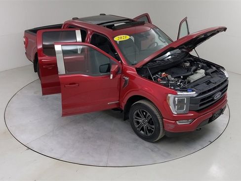 Certified 2021 Ford F150 Lariat w/ Equipment Group 502A High image 49