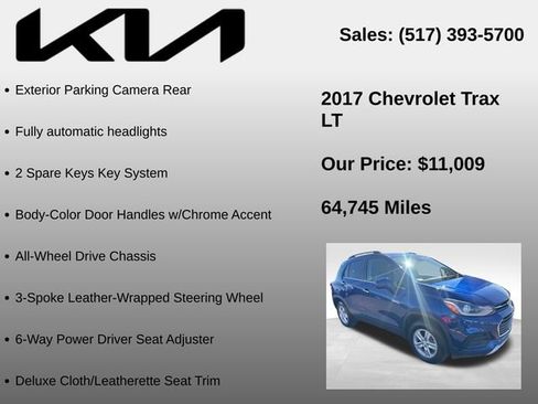 Used 2017 Chevrolet Trax LT w/ LT Convenience Package AWD/4WD image 15