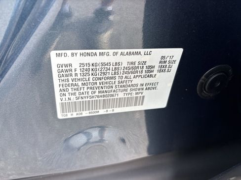 Certified 2017 Honda Pilot EX-L image 25
