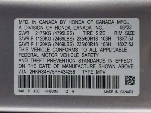 Used 2023 Honda CR-V EX-L image 55
