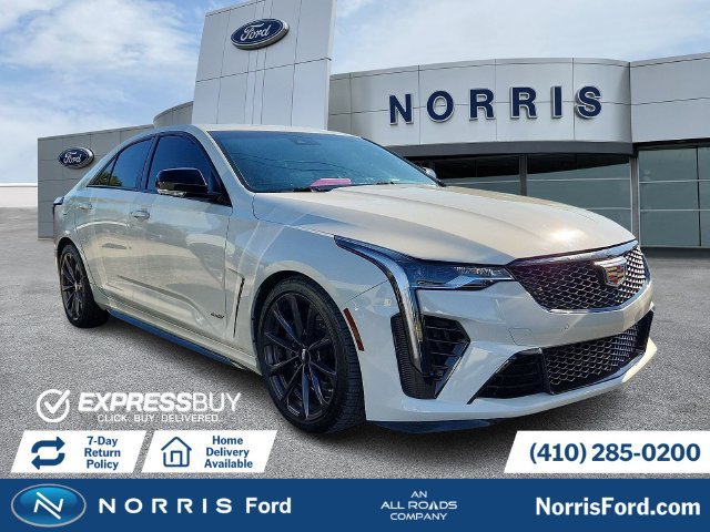 Used 2022 Cadillac CT4 V Blackwing w/ Driver Assist Package RWD image 1