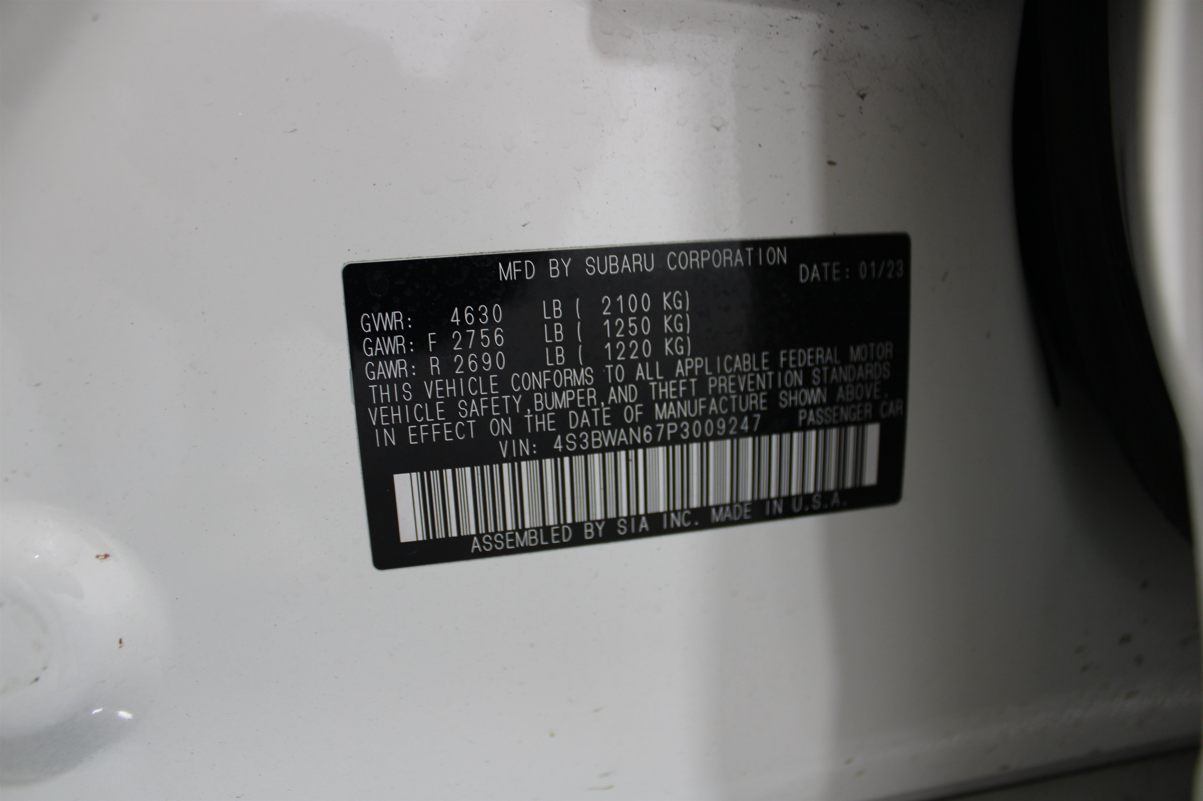 Used 2023 Subaru Legacy Limited AWD/4WD image 36