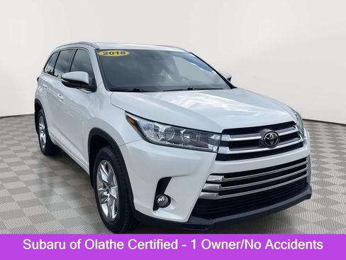 Used 2018 Toyota Highlander Limited AWD/4WD image 1