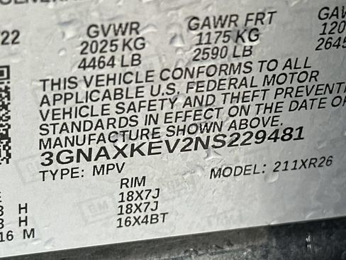 Used 2022 Chevrolet Equinox LT FWD image 32
