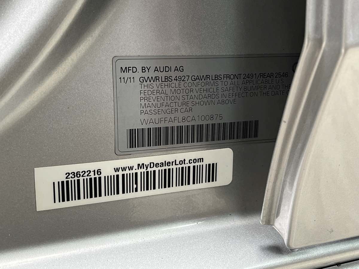 Used 2012 Audi A4 2.0T Premium Plus w/ Premium Plus Pkg AWD/4WD image 36