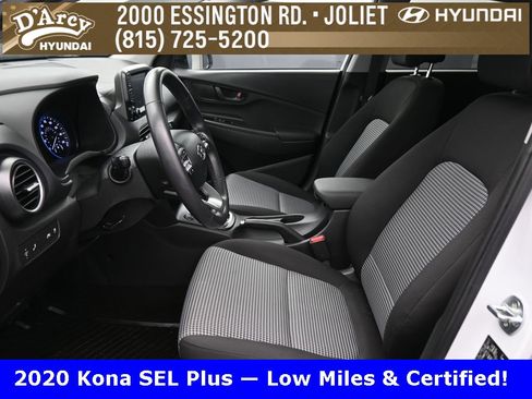 Certified 2020 Hyundai Kona SEL Plus image 10