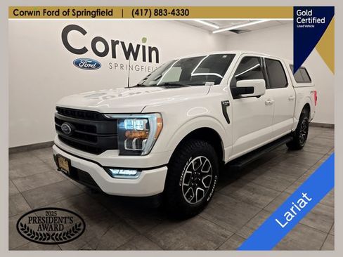 Certified 2022 Ford F150 Lariat w/ Max Trailer Tow Package AWD/4WD image 1