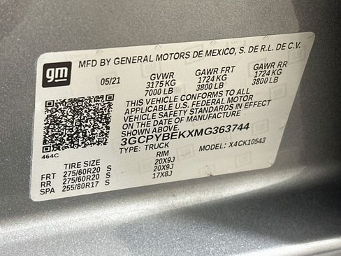 Used 2021 Chevrolet Silverado 1500 Custom AWD/4WD image 12