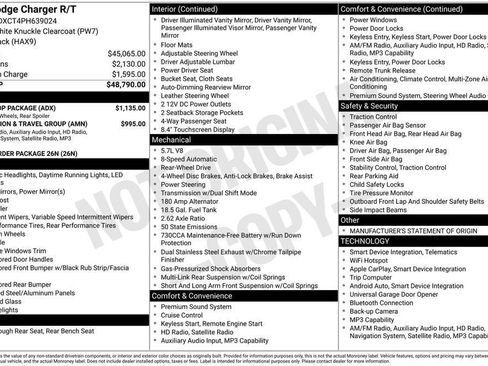 Used 2023 Dodge Charger R/T w/ Blacktop Package RWD image 8