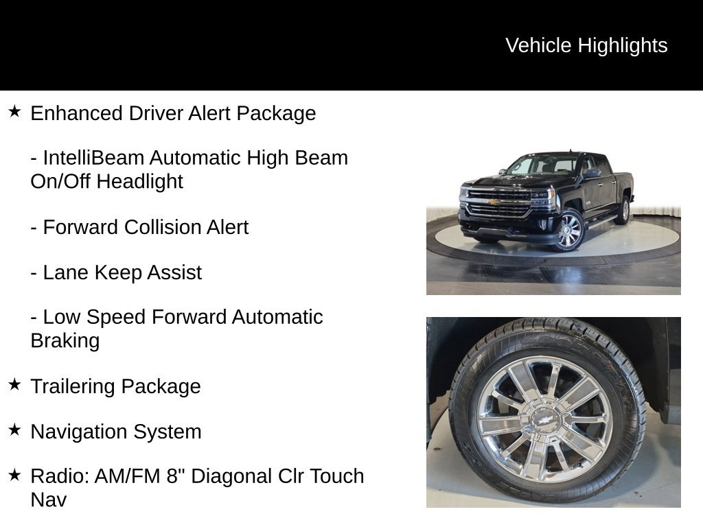 Used 2018 Chevrolet Silverado 1500 High Country AWD/4WD image 38