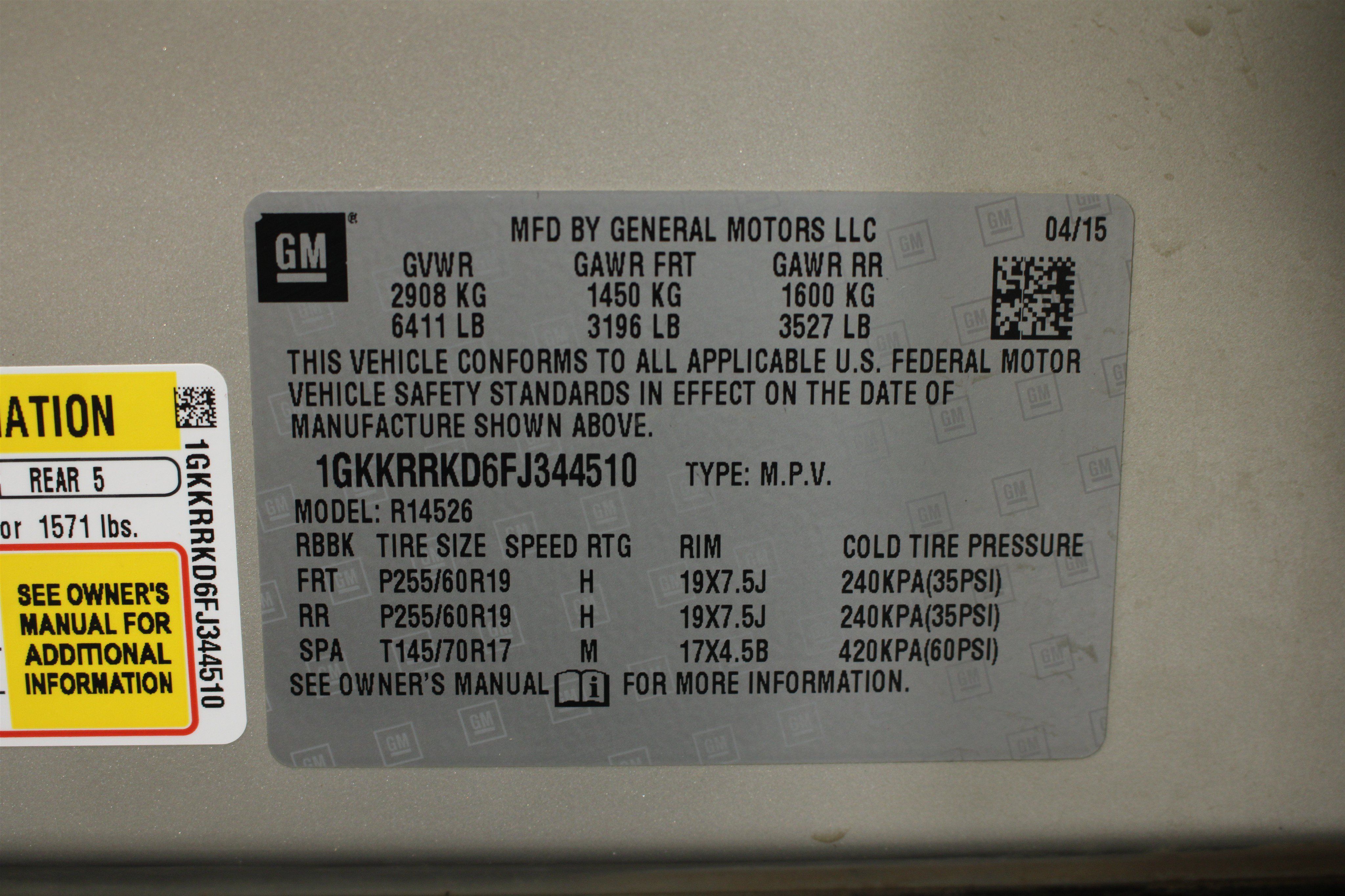 Used 2015 GMC Acadia SLT w/ Open Road Package FWD image 42