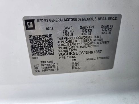 Used 2018 Chevrolet Silverado 1500 LTZ w/ Texas Edition image 24