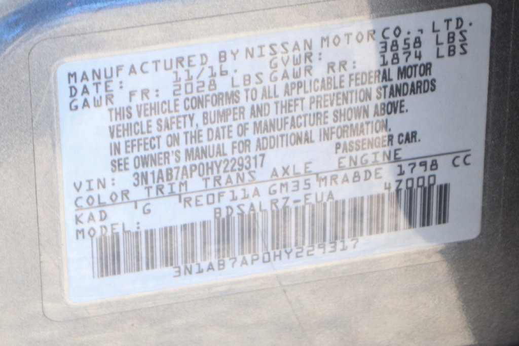 Used 2017 Nissan Sentra SR FWD image 45