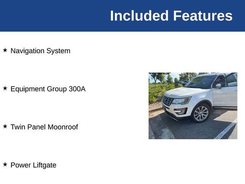 Used 2016 Ford Explorer Limited FWD image 2