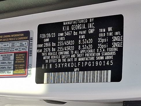 Certified 2023 Kia Sorento SX AWD/4WD image 26