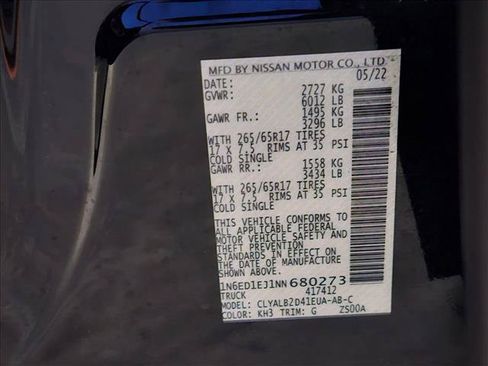 Used 2022 Nissan Frontier SV w/ Technology Package RWD image 15