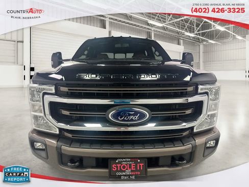 Used 2021 Ford F350 King Ranch w/ Snow Plow Prep Package image 8