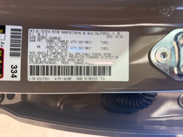 Used 2026 Toyota Tacoma TRD Off-Road AWD/4WD image 24
