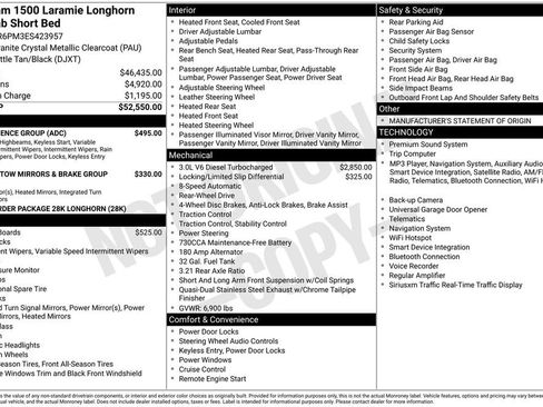 Used 2014 RAM 1500 Laramie Longhorn w/ Convenience Group RWD image 26