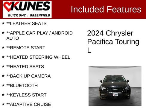 Used 2024 Chrysler Pacifica Touring-L FWD image 2