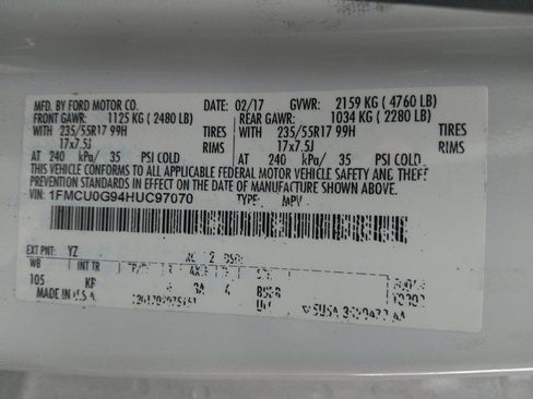 Used 2017 Ford Escape SE FWD image 33