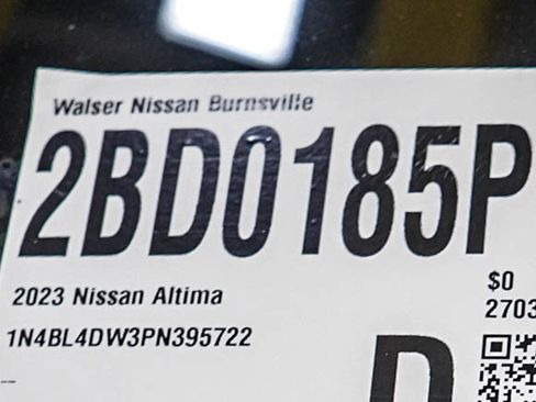 Used 2023 Nissan Altima 2.5 SV w/ SV Premium Package AWD/4WD image 25