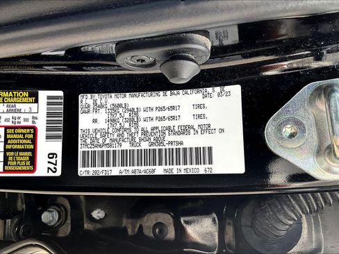 Used 2023 Toyota Tacoma TRD Sport AWD/4WD image 34