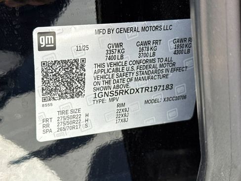 Used 2026 Chevrolet Tahoe RST RWD image 45