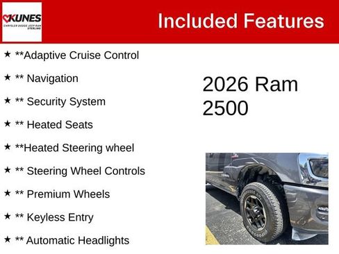 Used 2026 RAM 2500 Laramie AWD/4WD image 4