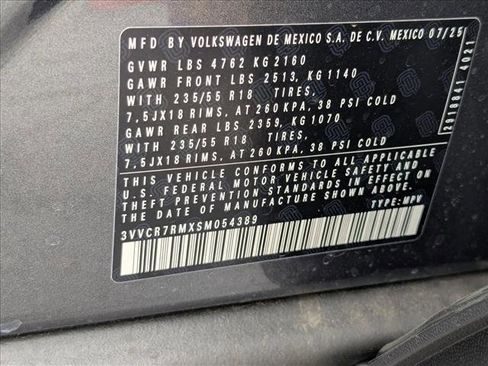 New 2025 Volkswagen Tiguan S image 18