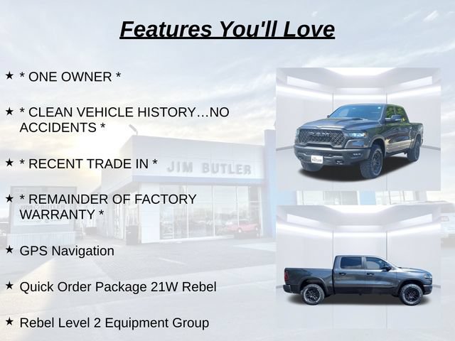 Used 2026 RAM 1500 Rebel w/ Rebel Level 2 Equipment Group AWD/4WD image 10
