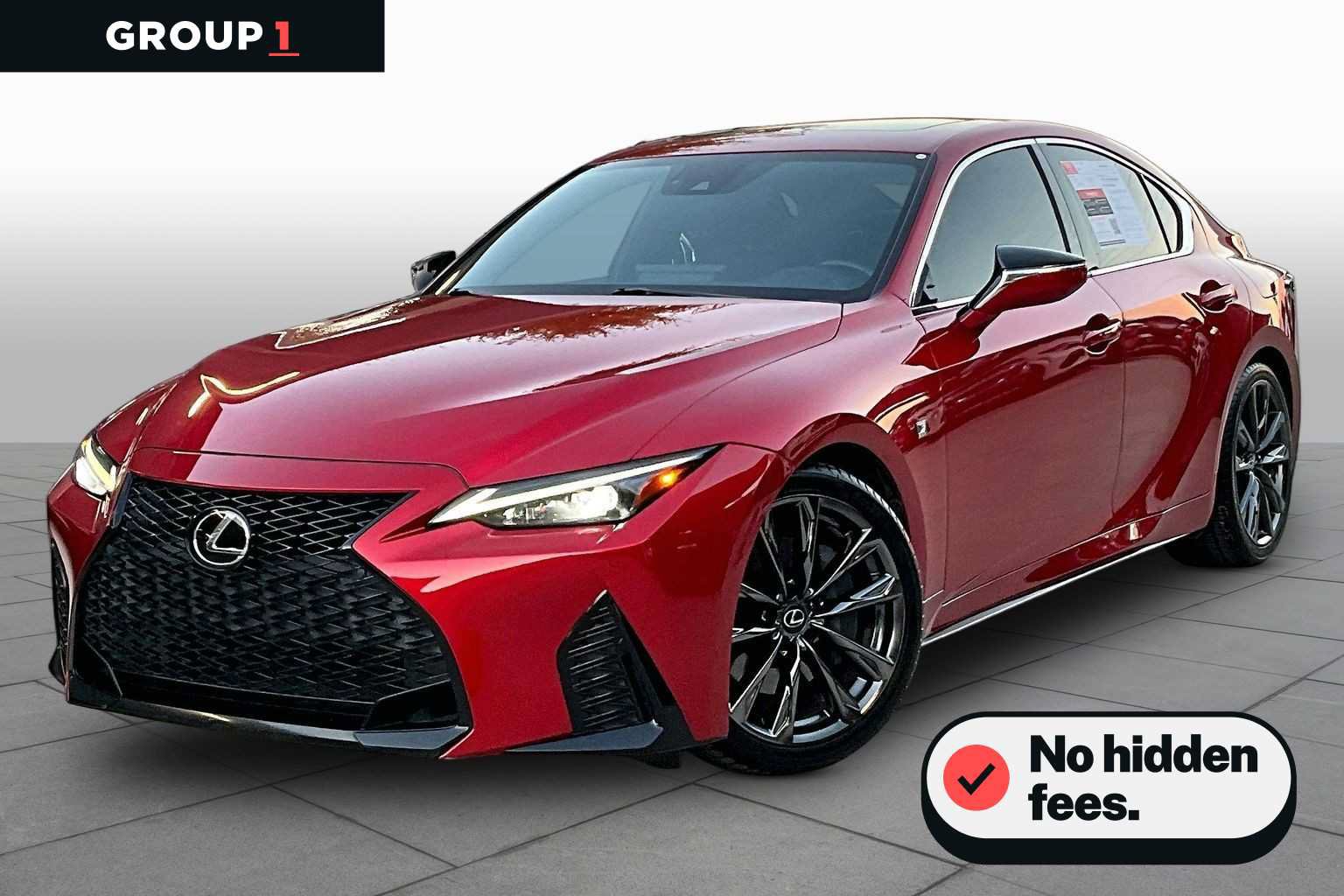 Used 2021 Lexus IS 350 F Sport w/ Navigation Package RWD image 1