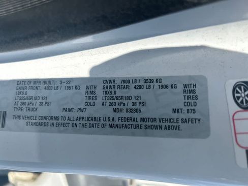 Used 2022 RAM 1500 TRX w/ TRX Level 2 Equipment Group AWD/4WD image 8