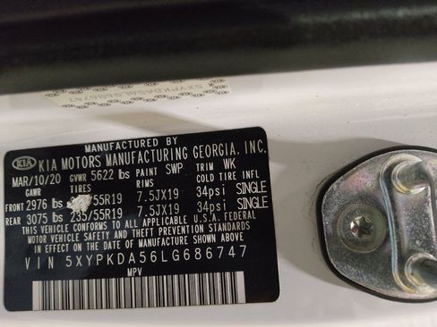 Used 2020 Kia Sorento SX image 33