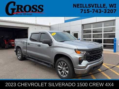 Used 2023 Chevrolet Silverado 1500 Custom AWD/4WD image 1