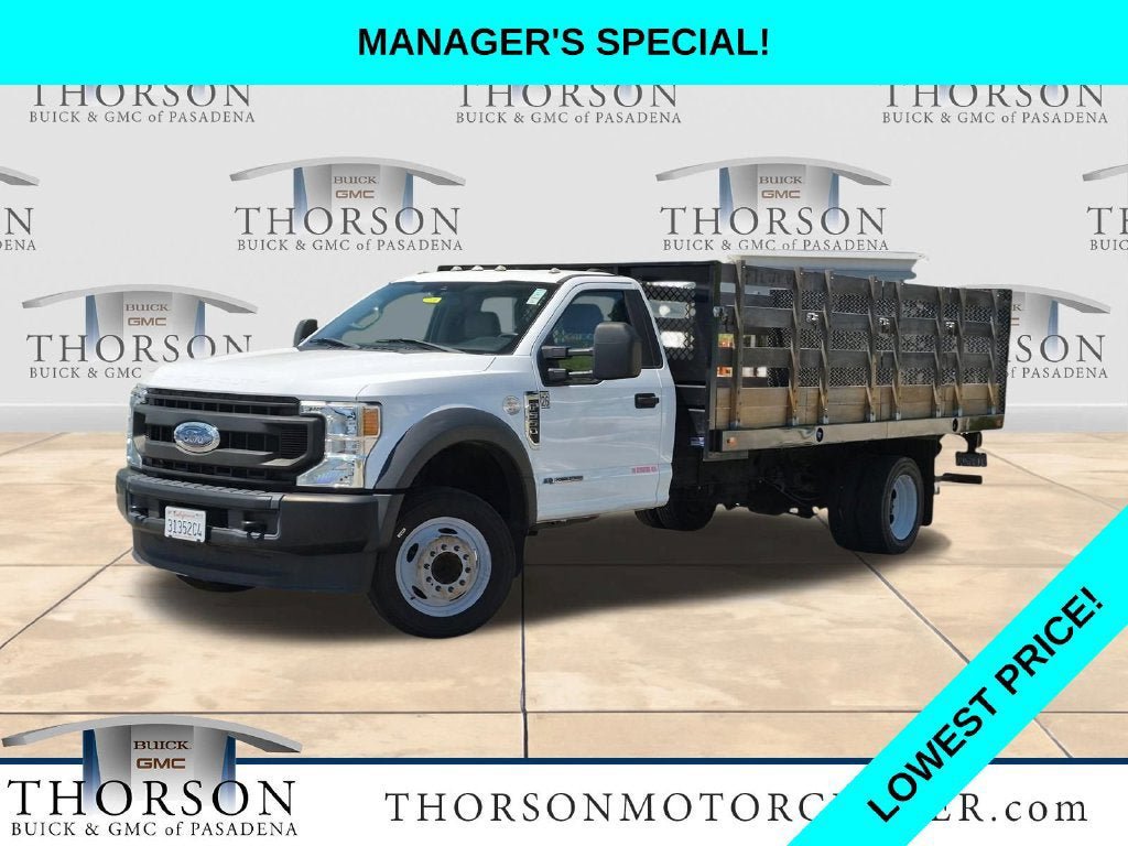 Used 2020 Ford F550 2WD Regular Cab Super Duty image 1