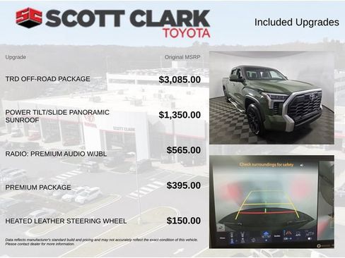 Used 2022 Toyota Tundra Limited w/ TRD Off-Road Package AWD/4WD image 8