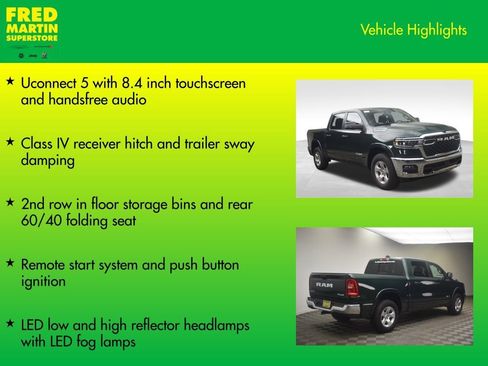 New 2026 RAM 1500 4x4 Crew Cab image 14