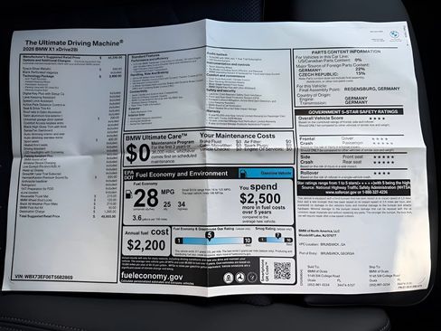 New 2026 BMW X1 xDrive28i w/ Technology Package AWD/4WD image 25