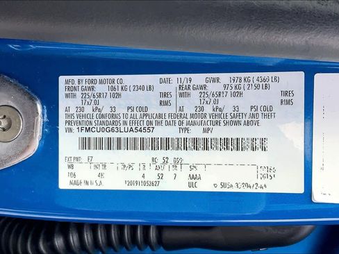 Used 2020 Ford Escape SE image 36