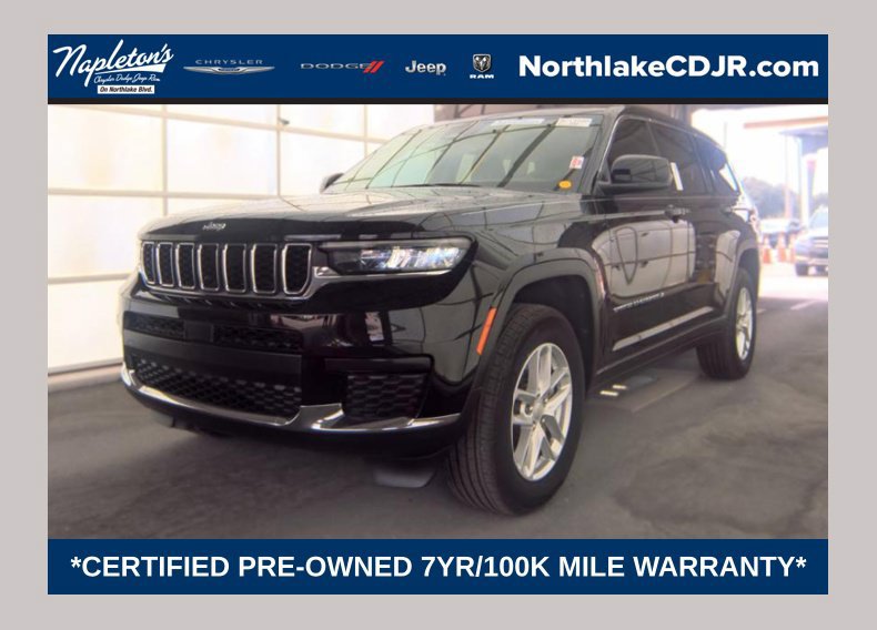 Used 2022 Jeep Grand Cherokee L Laredo w/ Luxury Tech Group I AWD/4WD image 1