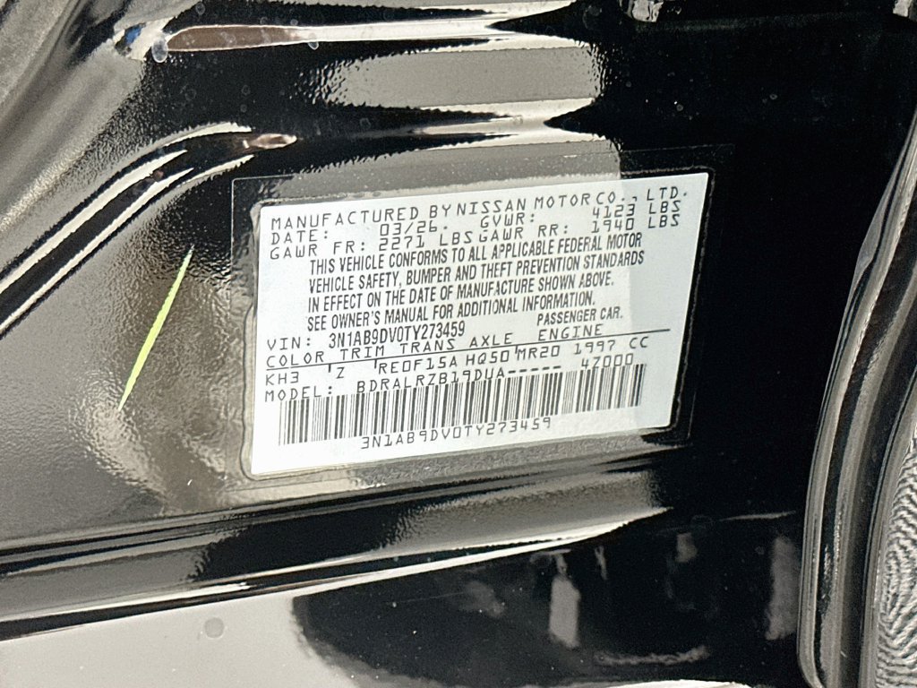 Used 2026 Nissan Sentra SR w/ Floor Mat Package FWD image 29