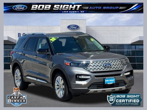 Used 2022 Ford Explorer Limited w/ Limited Technology Package AWD/4WD image 1