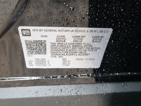 New 2026 Chevrolet Equinox RS w/ Convenience Package III FWD image 21