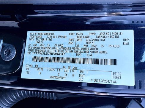 Certified 2024 Ford F150 XLT w/ Equipment Group 302A MID AWD/4WD image 34