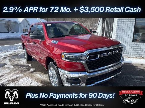 New 2026 RAM 1500 4x4 Crew Cab image 1