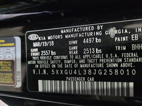 Used 2018 Kia Optima EX w/ Premium Package FWD image 33